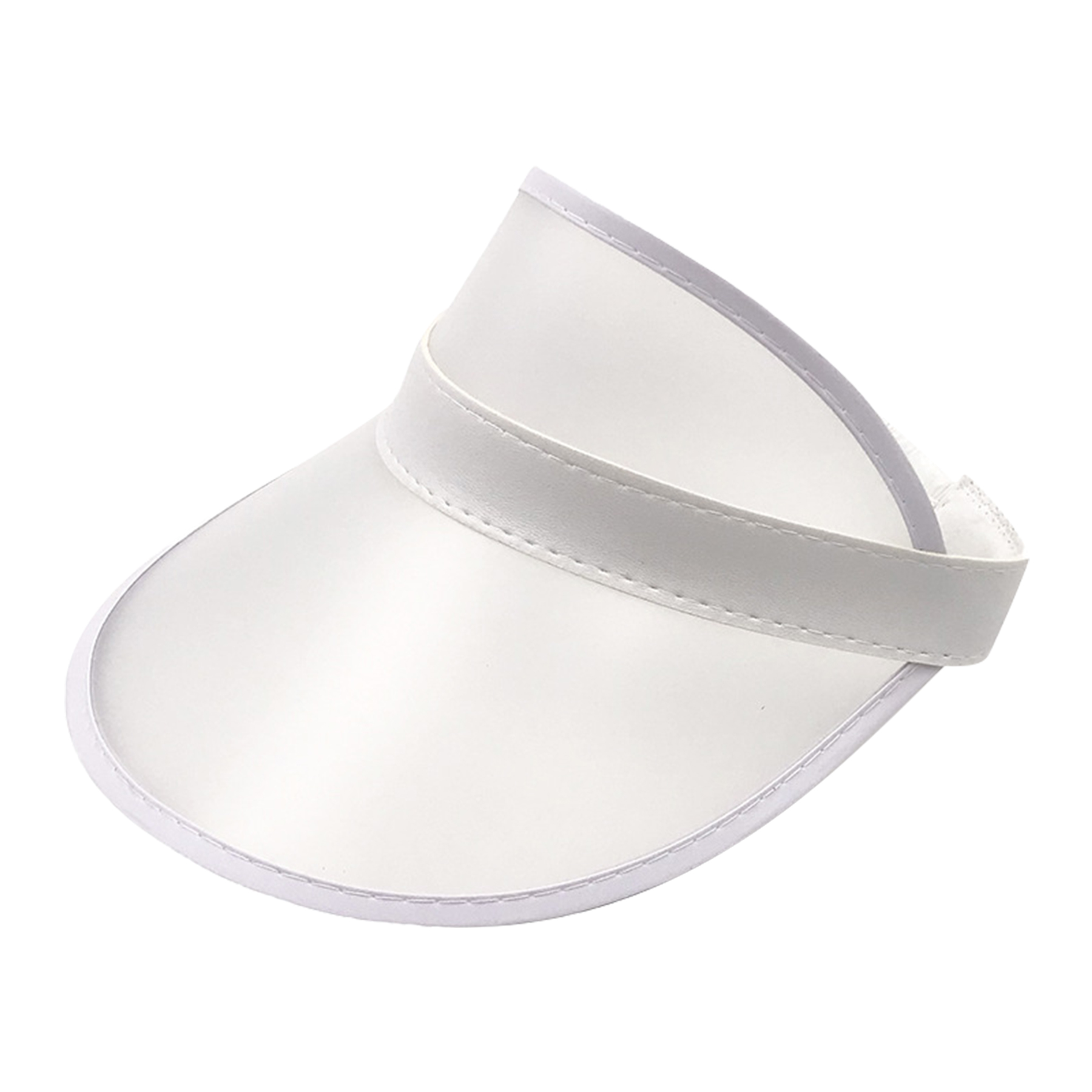 FlyFlyPromos - Plastic Clear Sun Visors with UV Protection Image 4 - Promotional Product